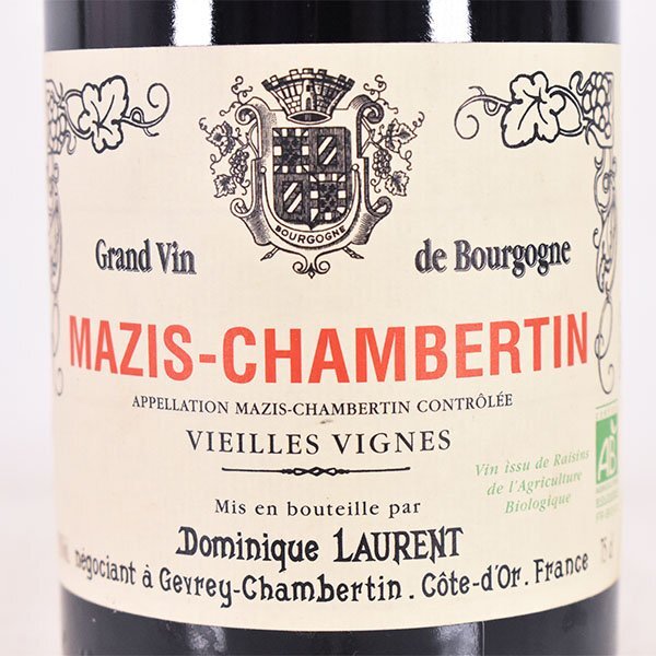 1円~ ワイン ドミニク ローラン マジ シャンベルタン VV 2010年 赤 750ml 13.5% ブルゴーニュ Dominique Laurent L070044拍卖