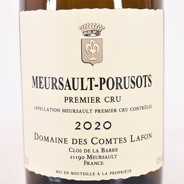 1円~ ワイン ドメーヌ デ コント ラフォン ムルソー ポリュゾ プルミエ クリュ 2020年 白 750ml 13.5% ブルゴーニュ COMTES LAFON L070154拍卖