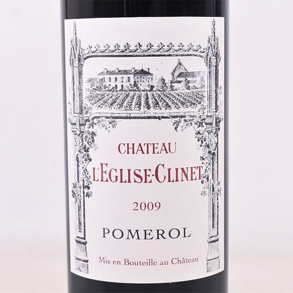 ワイン シャトー レグリーズ クリネ 2009年 赤 750ml 14.5% ポムロル CHATEAU L`EGLISE CLINET L070358拍卖