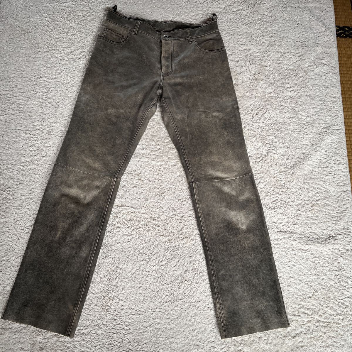 NAUTICA レザーパンツ M大きめです拍卖