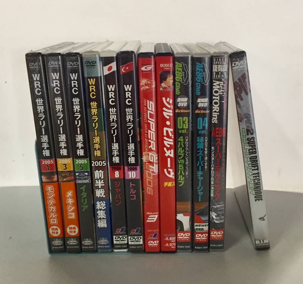 【レーシングDVD】WRC世界ラリー選手権/AE86Club/他 まとめて12点【未開封品多め】拍卖