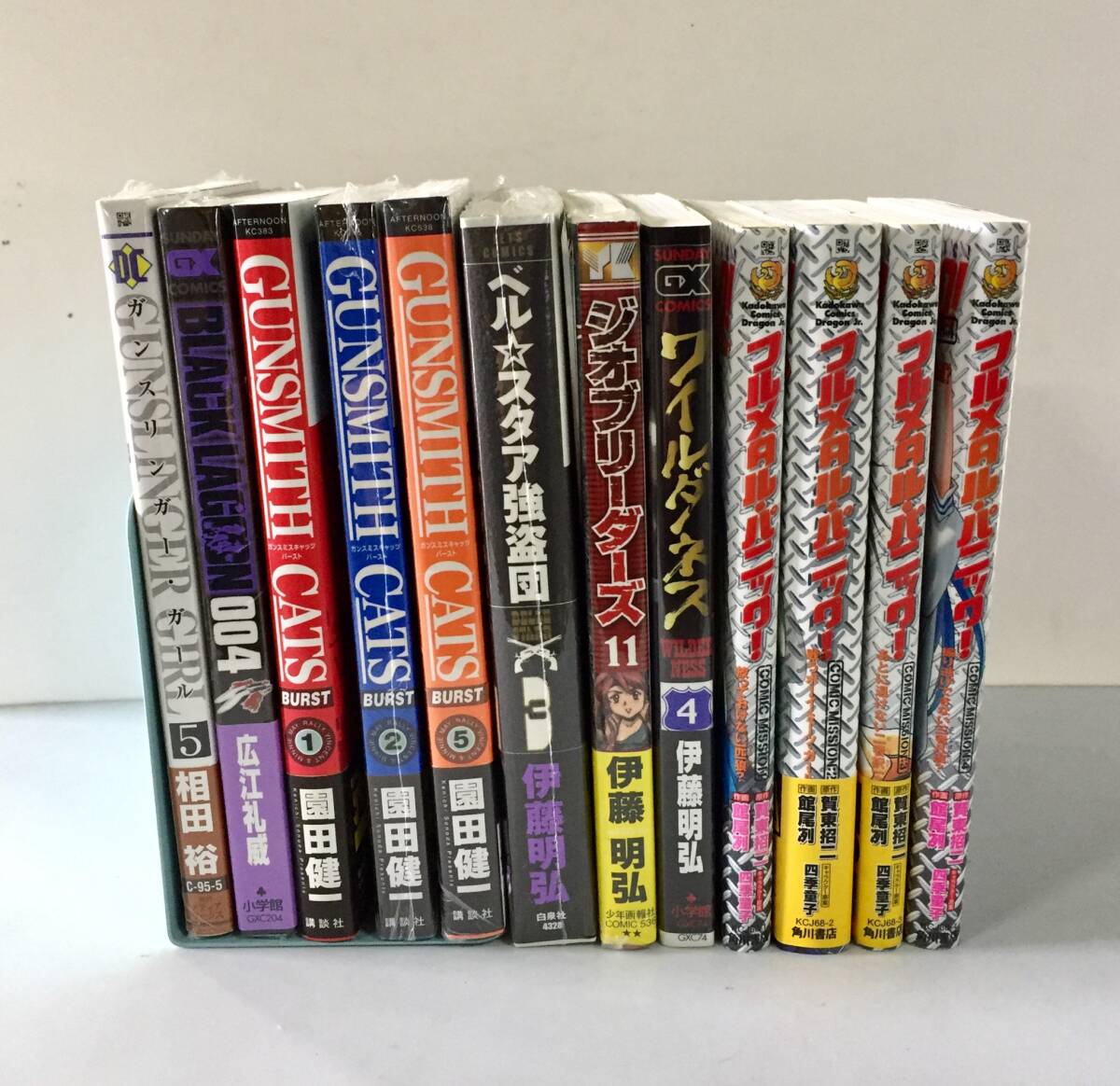 【ガンアクション系漫画】ガンスリンガー・ガール/ブラック・ラグーン/ガンスミスキャッツ バースト/フルメタル・パニック/など計12点拍卖