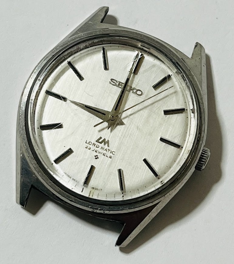 ★SEIKO★ セイコー ロードマチック LM 5601-9000 シルバー文字盤 SS 自動巻き 不動拍卖