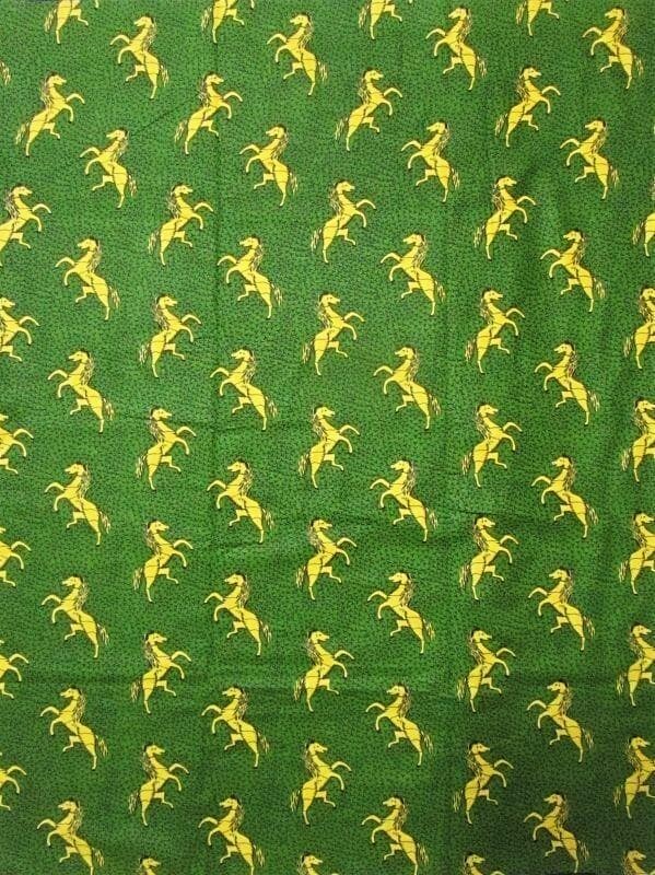 ⑨Aアフリカンプリント*パーニュ*キテンゲ*アフリカンバティック*馬*馬柄*ホース*ホース柄拍卖