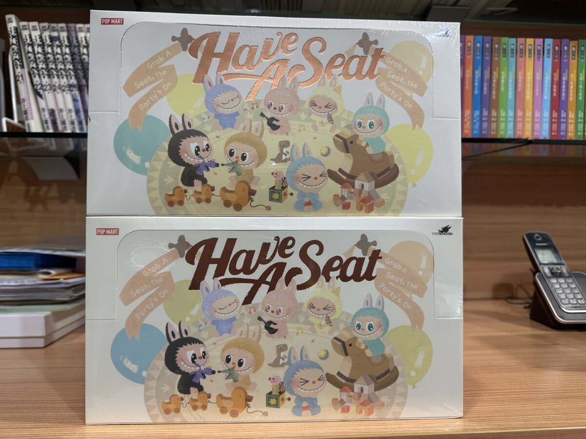 「新品」Labubu 2.0 Have a Seat 【2つ】拍卖