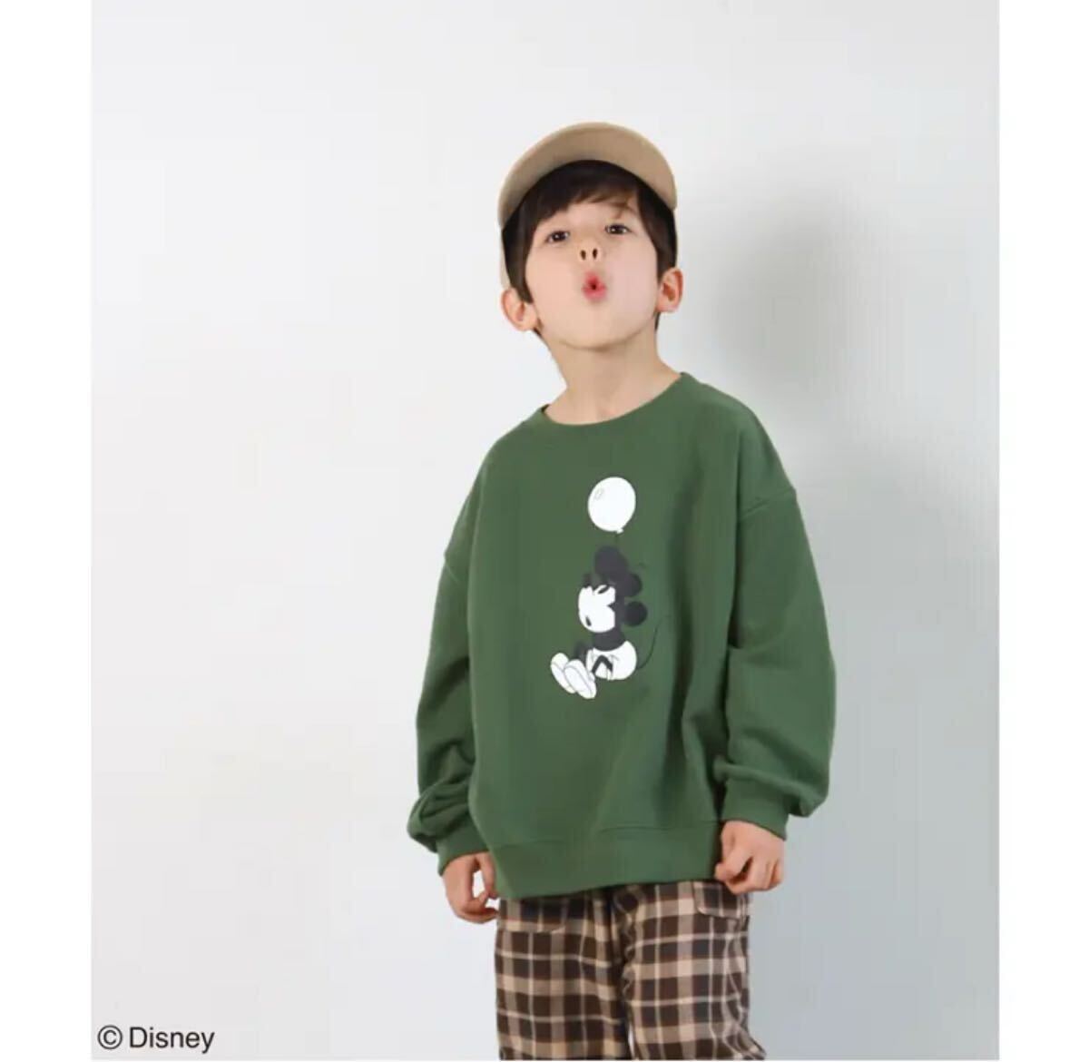 coca キッズ トレーナー スウェット ミッキーマウス 140拍卖