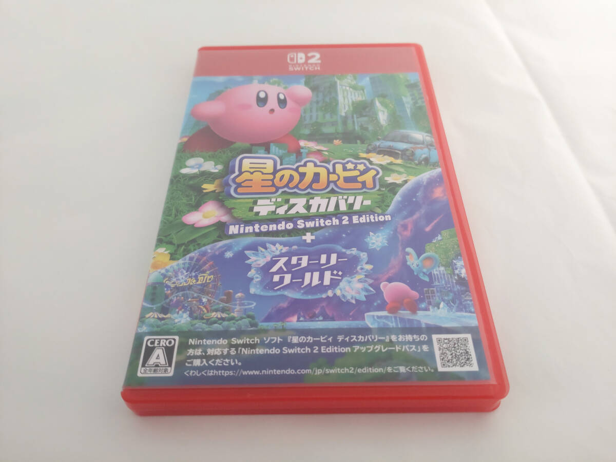 (美品) 星のカービィ ディスカバリー Nintendo Switch 2 Edition + スターリーワールド -Switch2拍卖