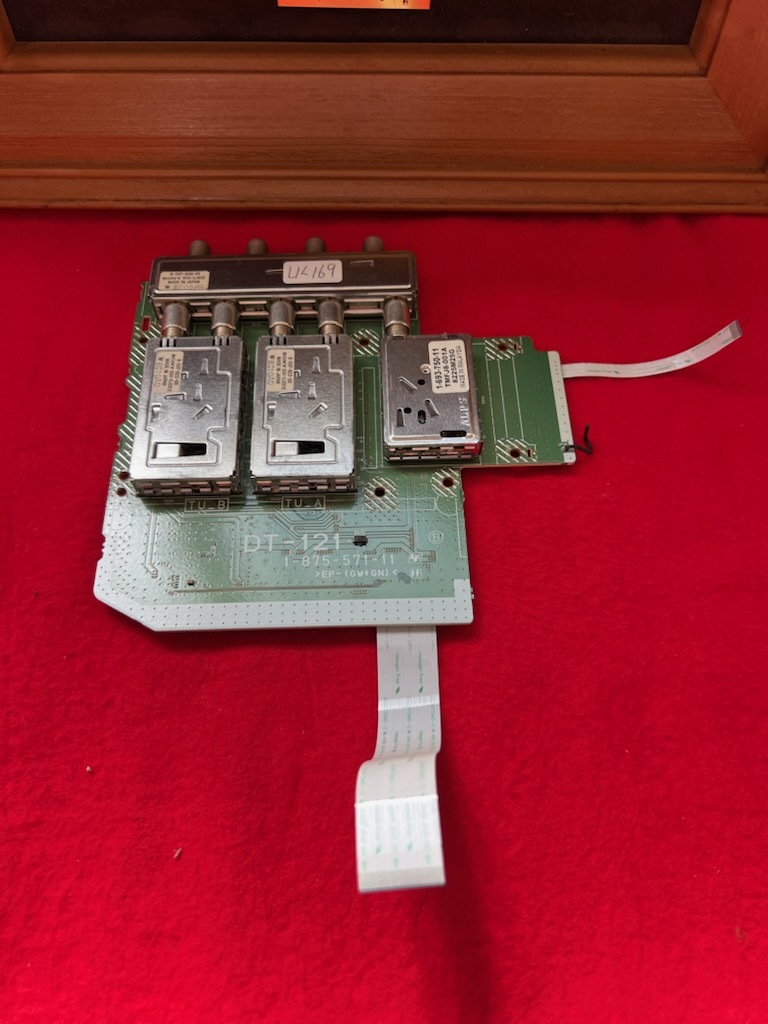 動作品 動作品 SONY ブルーレイレコーダー BDZ-T70 から取り外し 純正 Wチューナー基盤 DT-121 (lk169)拍卖