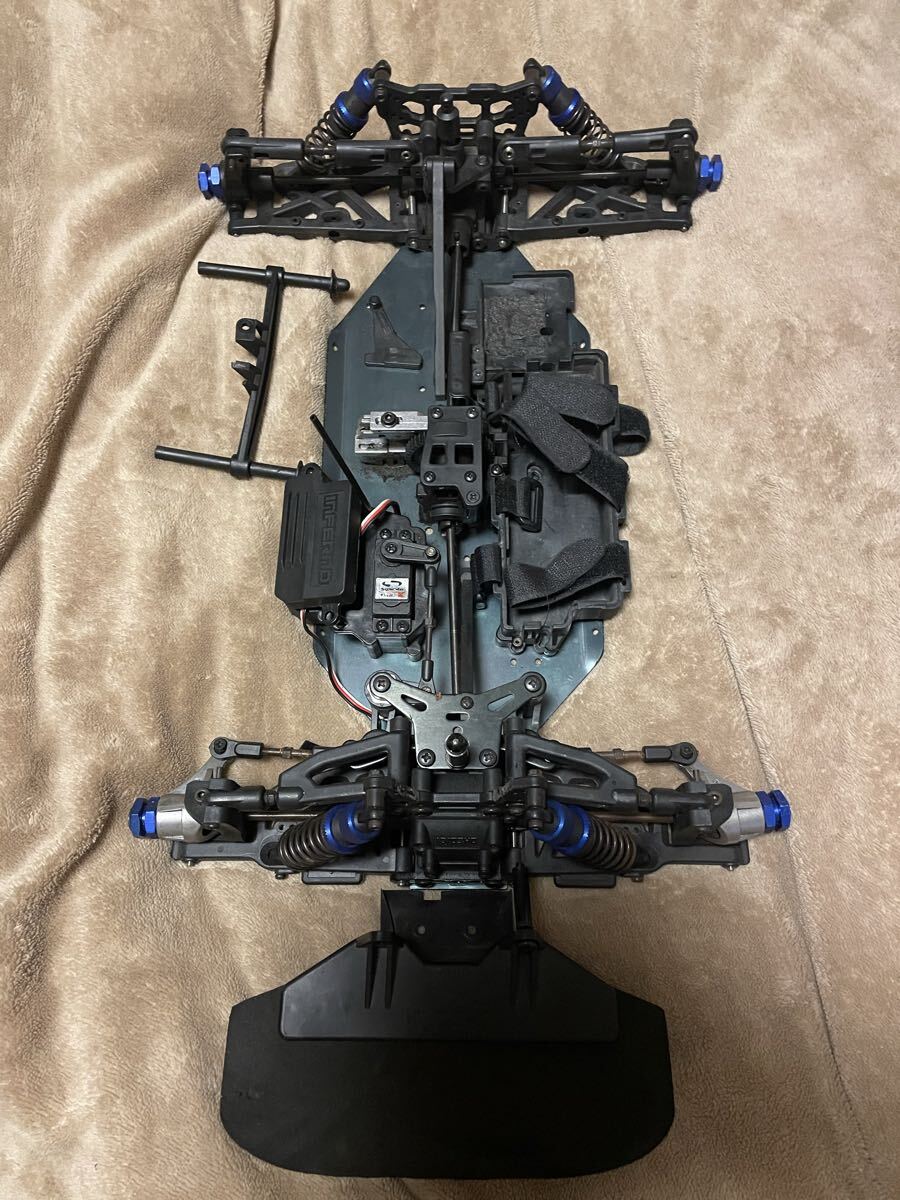 京商 GT2 電動 ジャンク ステアリングサーボ付 インフアーノ拍卖