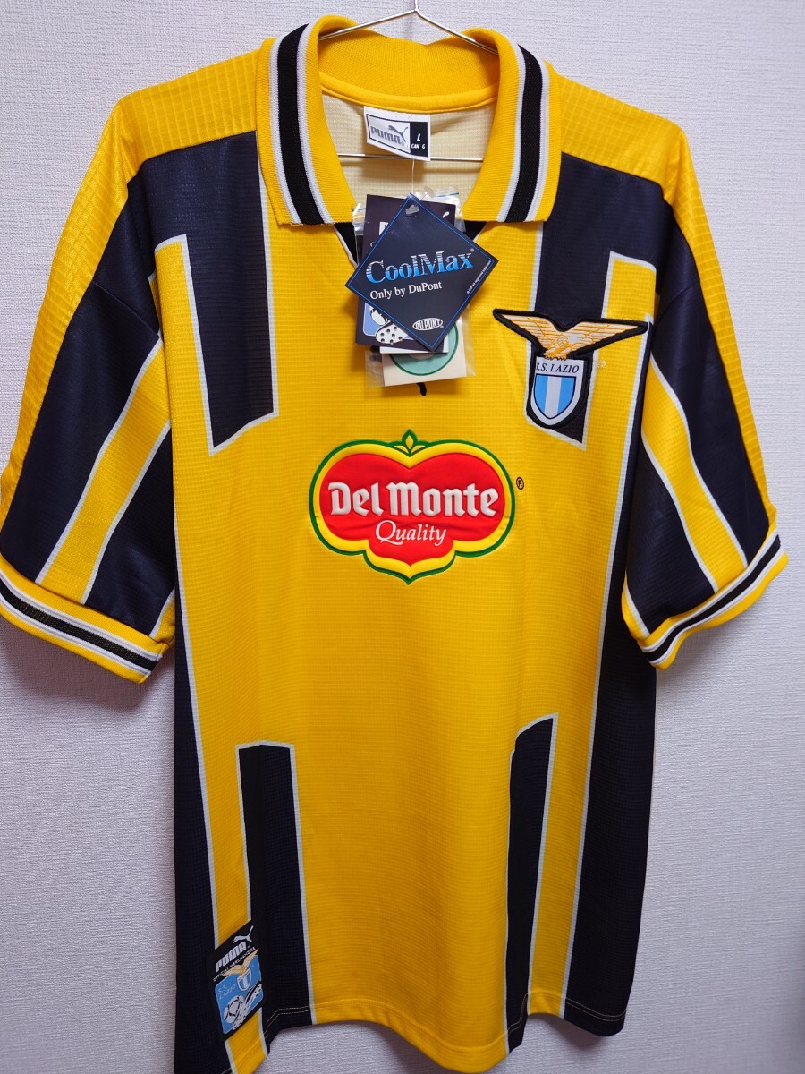 未使用 PUMA 1998〜1999 SSラツィオ CL仕様 デルモンテ ユニフォーム Lazio Champions League拍卖