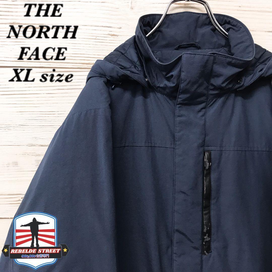 《希少》ザノースフェイス☆中綿ジャケット XL ネイビー MP211拍卖