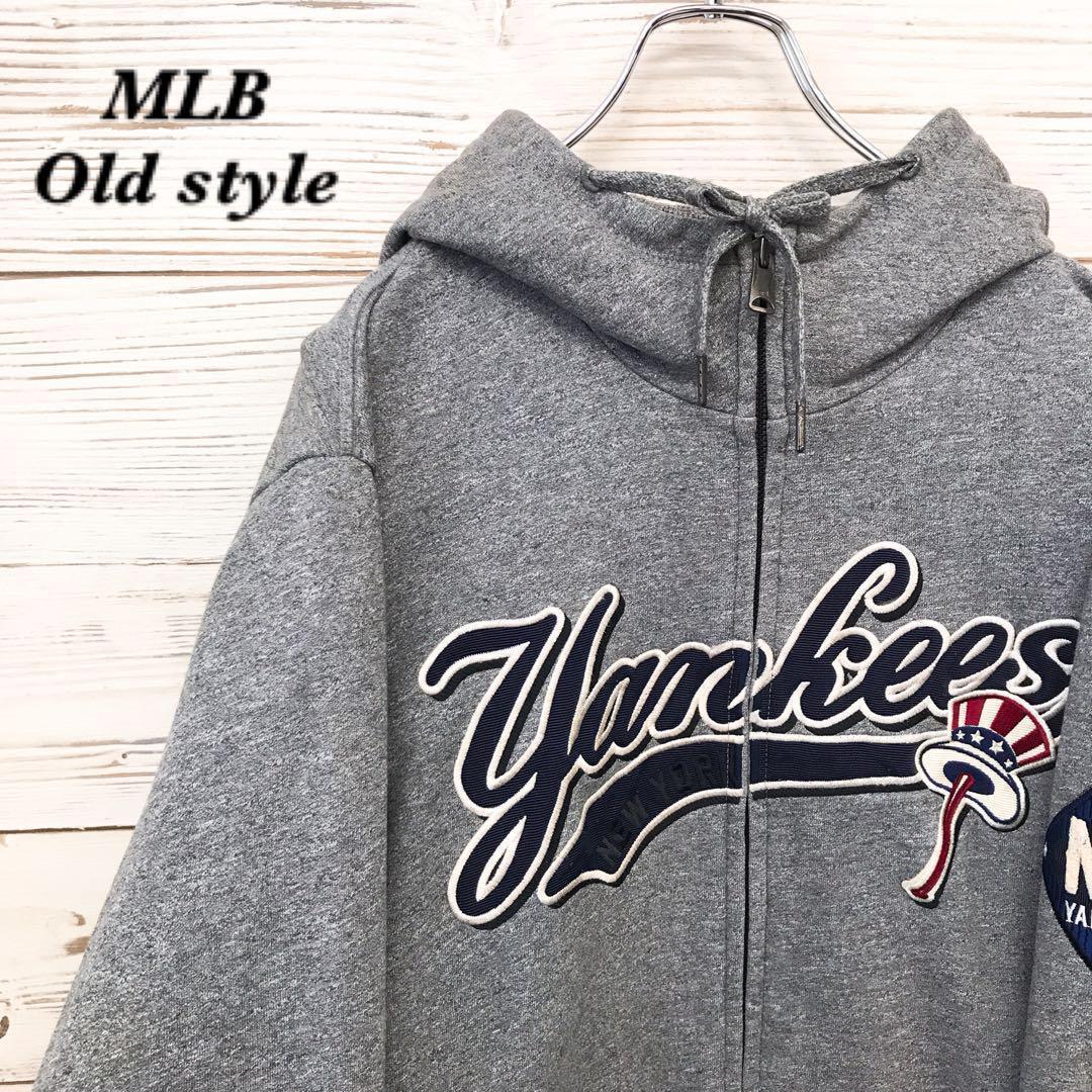 《希少》メジャーリーグベースボール☆パーカー XLL グレー P764拍卖
