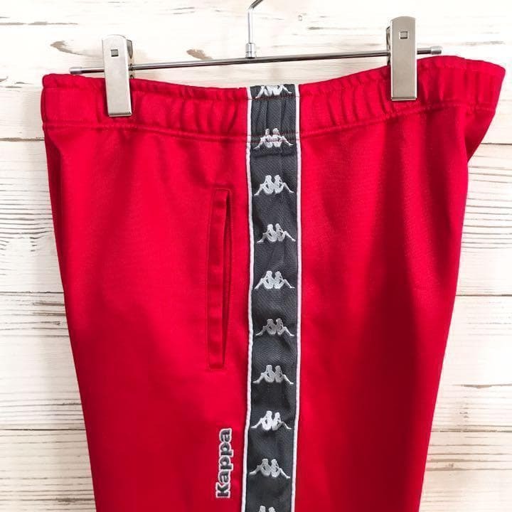 《希少》Kappa カッパ☆ジャージ下 S レッド ハーフパンツ J279拍卖