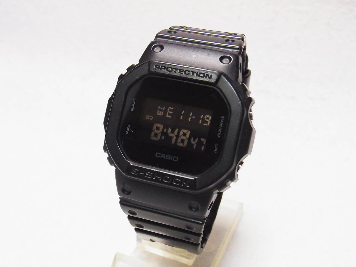 【中古品/稼働品】カシオ CASIO G-SHOCK DW-5600BB ソリッドカラーズ拍卖