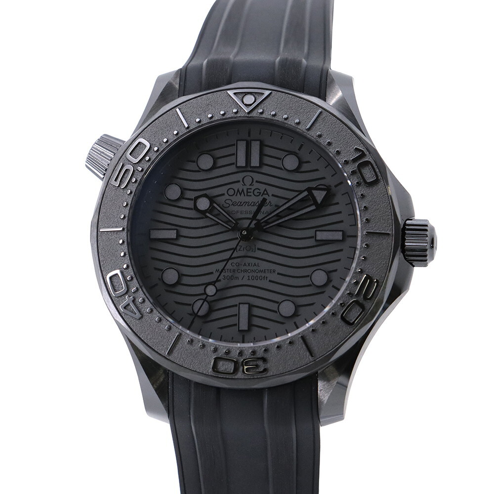 オメガ シーマスター ダイバー 300M ブラック ブラック 210.92.44.20.01.003 OMEGA 腕時計 黒文字盤 【安心保証】拍卖