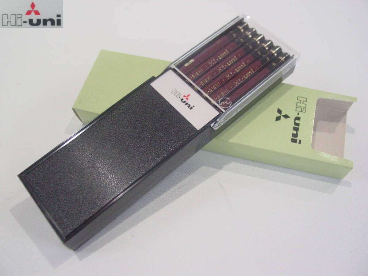 ★未使用 三菱鉛筆 Hi-uni ハイユニ B 1ダース(12本入り)昭和レトロ ③拍卖