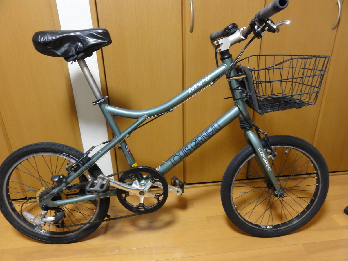 東京都内にて手渡しのみ!ルイガノ LOUIS GARNEAU MV-II 落ち着いたグリーン オシャレ自転車いかがですか!!拍卖