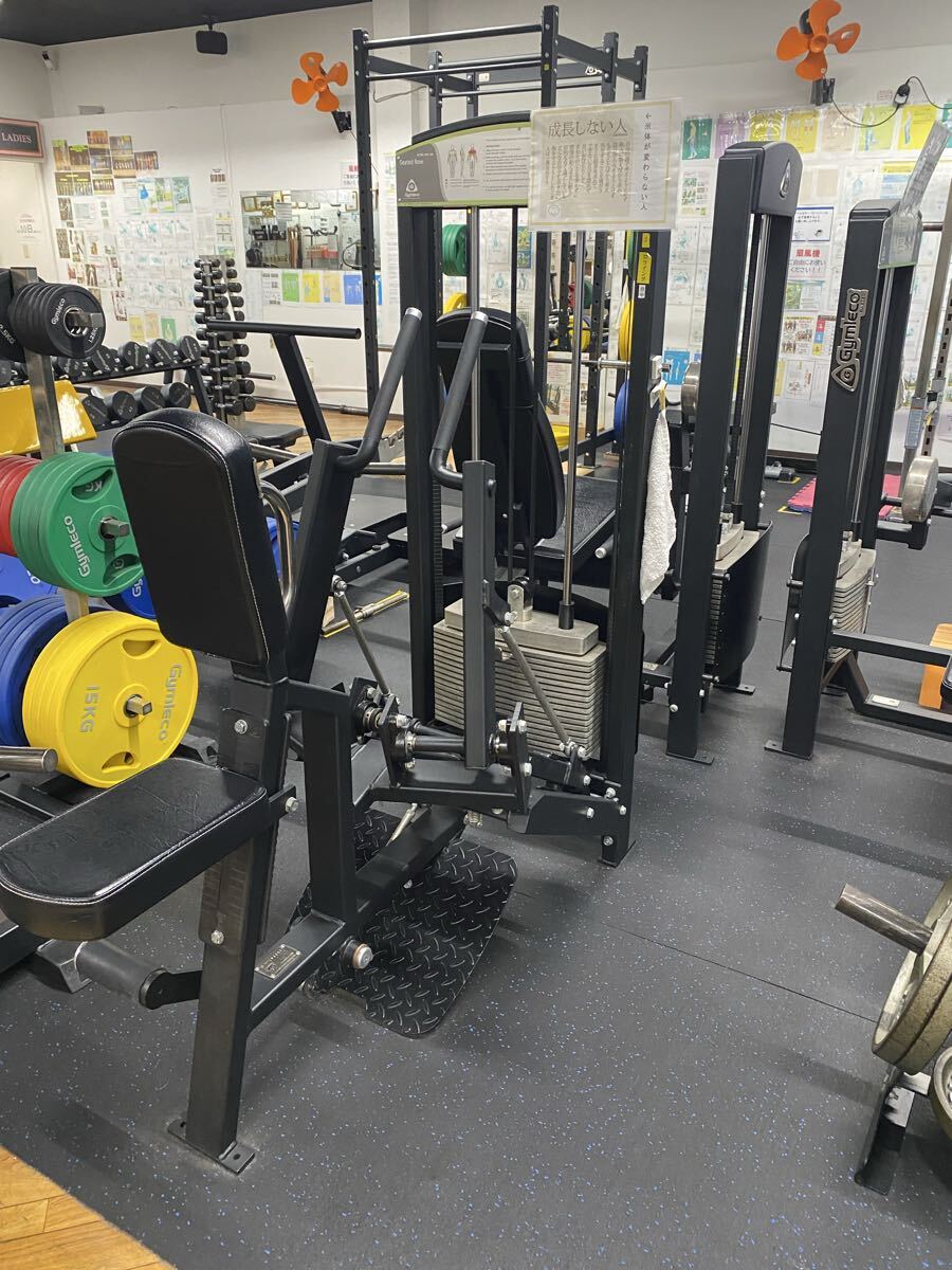 ジムレコ ロウイング シーテッドロウ ローイング シーテッドロー 業務用筋トレマシン GYMLECO 山口県 rowing seated row machine 拍卖