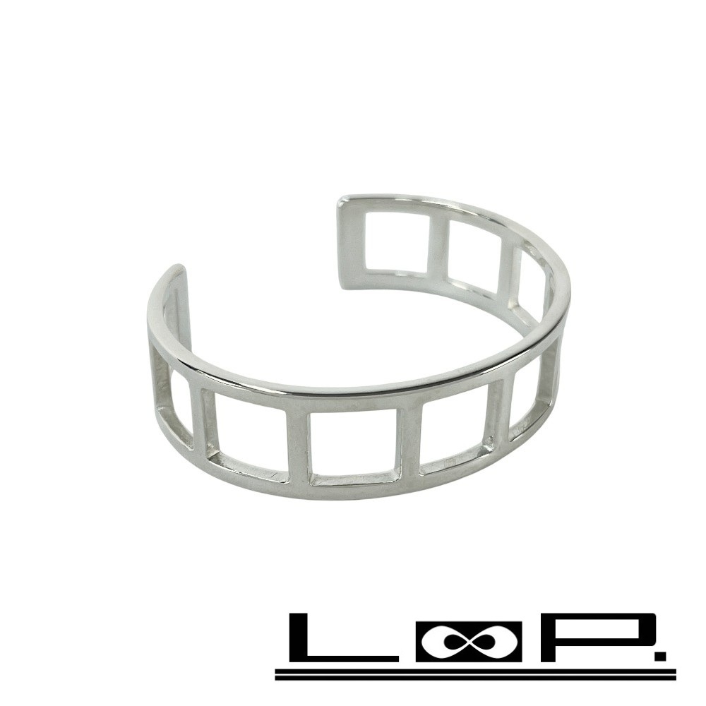 ■新同■磨き済■ グッチ バングル ブレスレット アクセサリー シルバー SV925 【435713】9拍卖