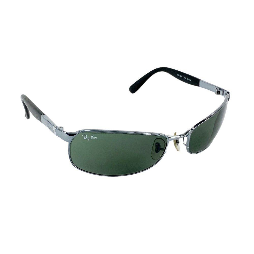 ■1円~■美品■ レイバン サングラス 眼鏡 メガネ ブラック 61□18 RB3255 箱 1スタ 【459016】10拍卖