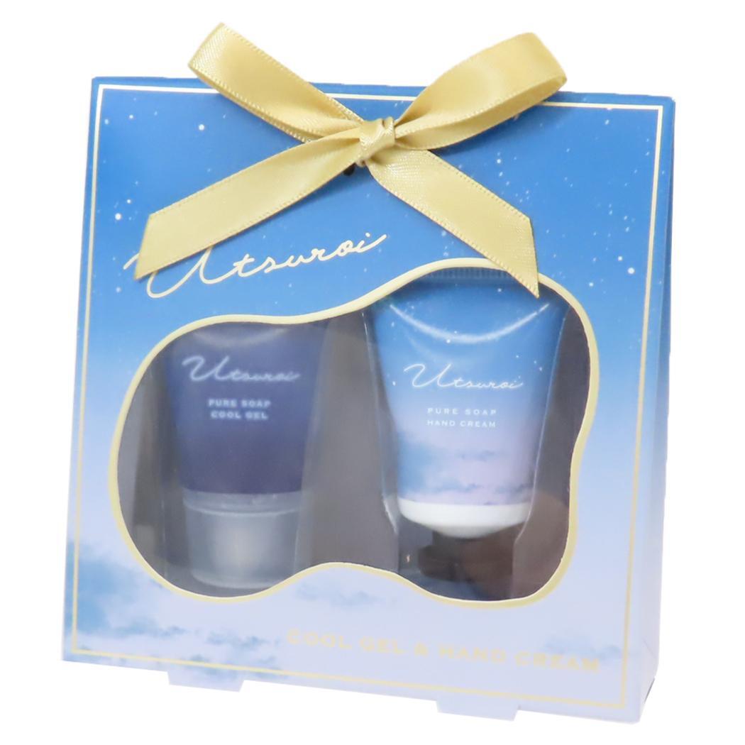 コスメ雑貨 ウツロイコスメ クールジェル&ハンドクリームセット ヨゾラ拍卖