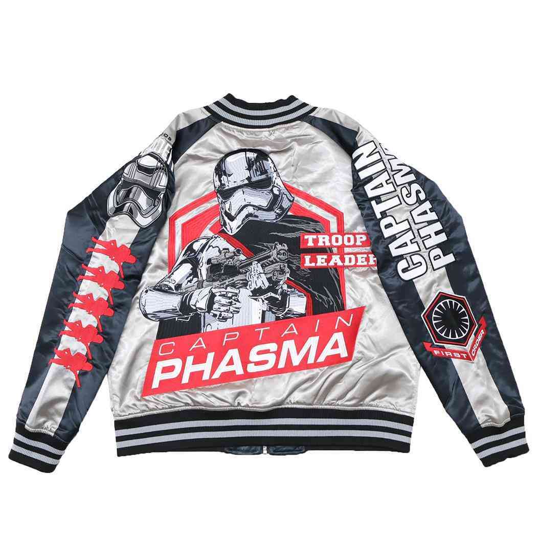 スターウォーズ アウター スカジャン L キャプテン ファズマ STAR WARS 丸眞 メンズ レディース ユニセックス オーバ拍卖