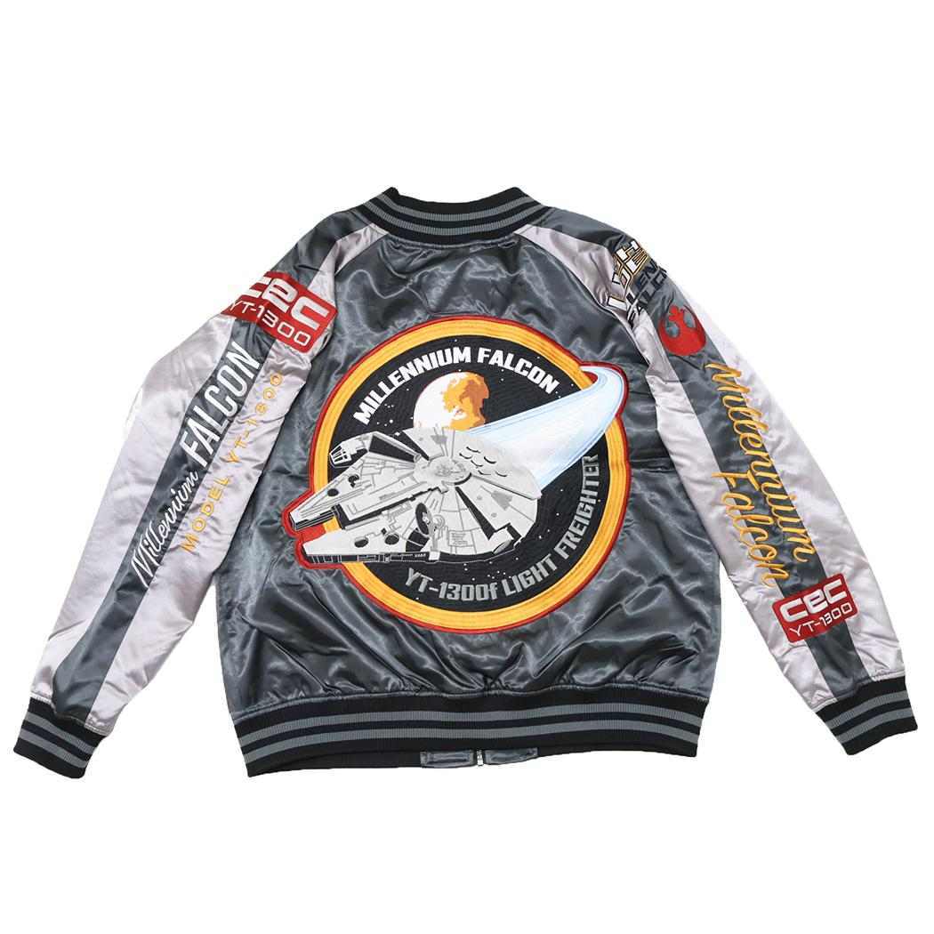 スターウォーズ アウター スカジャン 3L ミレニアム ファルコン STAR WARS 丸眞 メンズ レディース ユニセックス オ拍卖