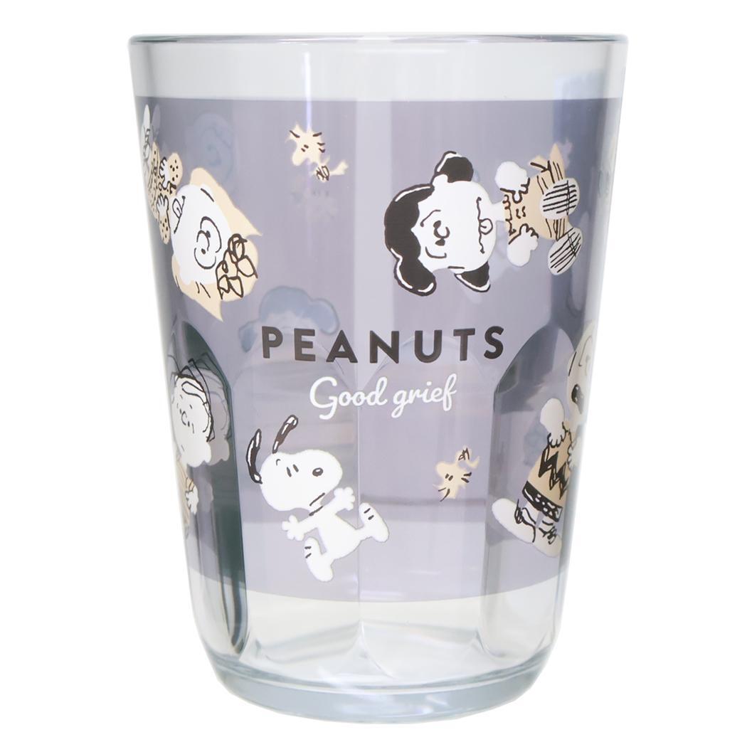 スヌーピー プラカップ クリアタンブラー 370ml Wow!Peanuts ピーナッツ カミオジャパン プラコップ キャラクター拍卖