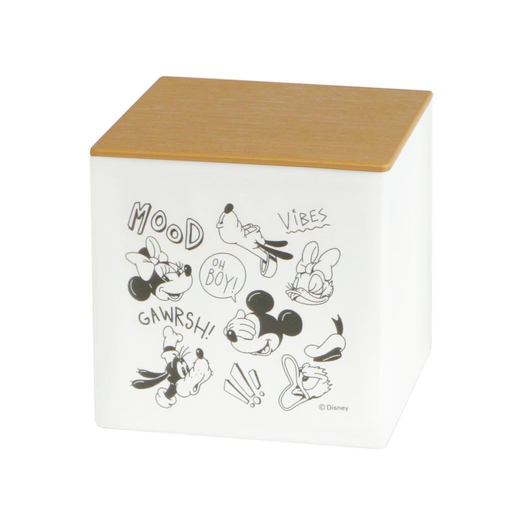 ミッキーマウス ティッシュケース フタ付ティッシュケース IxL fri ディズニー 錦化成拍卖