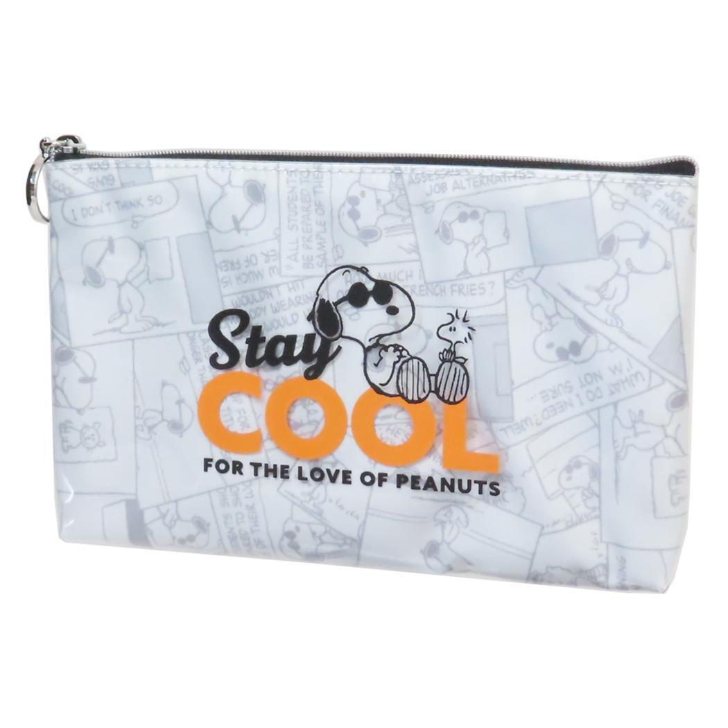 スヌーピー コスメポーチ マルチポーチ ステイ クール ピーナッツ拍卖
