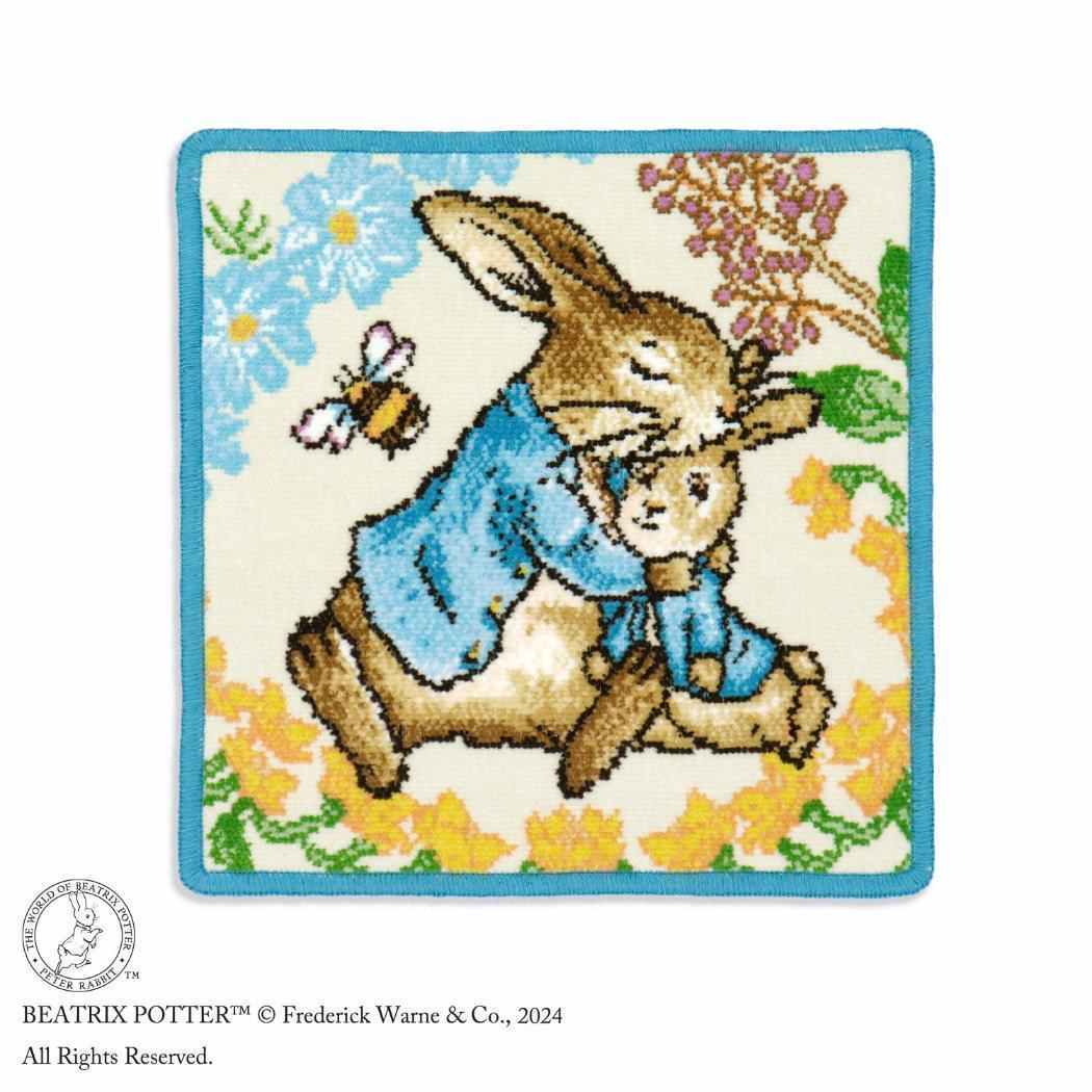 ピーターラビット ミニタオル シェニール織タオルハンカチ お花と蜂蜜 タオル美術館 プレゼント 絵本キャラクター グッズ拍卖