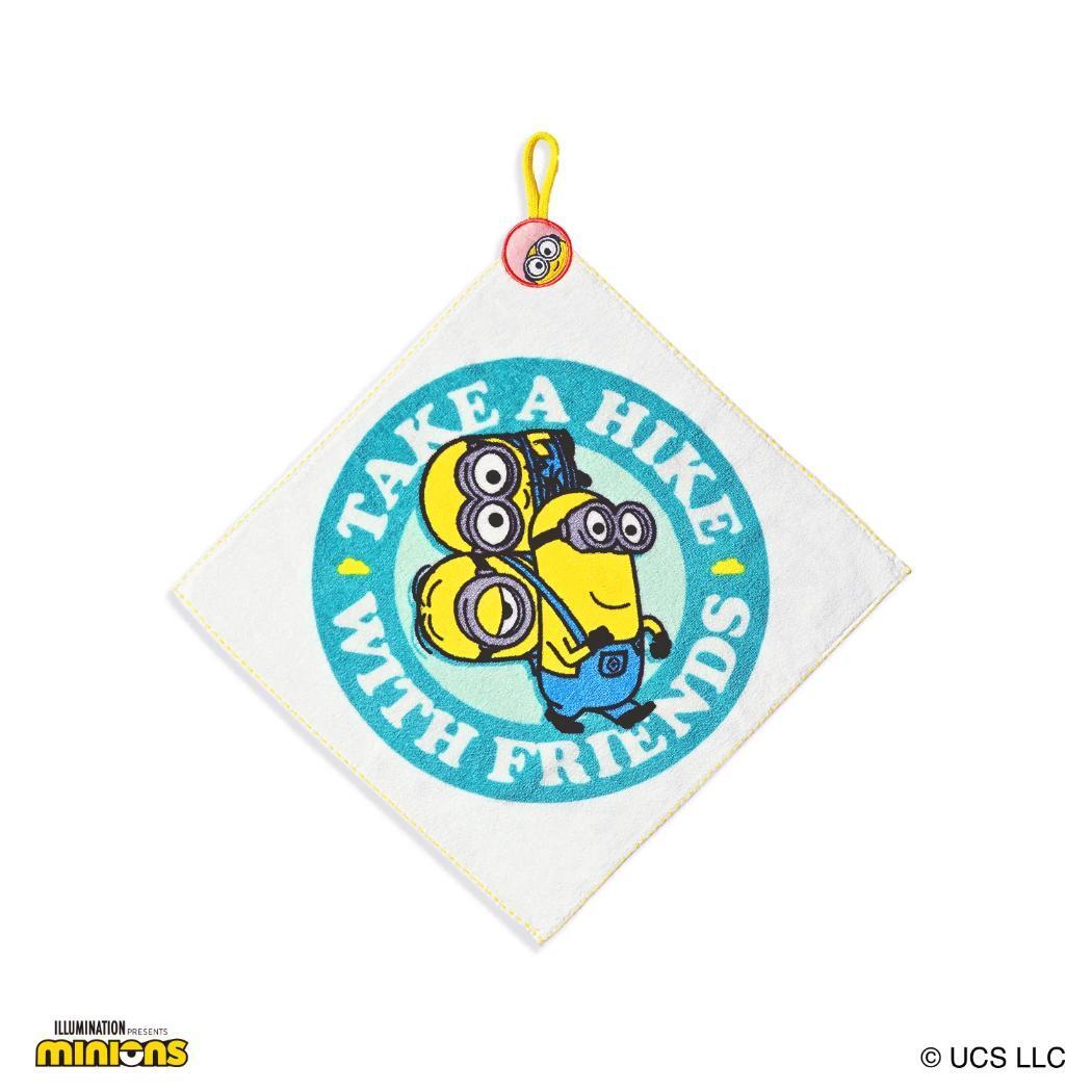 ミニオンズ ループタオル フルフィーコットン ループ付ウォッシュタオル ハイキング ユニバーサル映画 タオル美術館 プレゼント キ拍卖