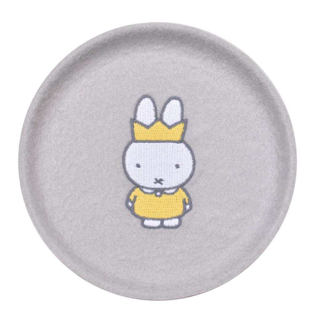 ミッフィー 収納用品 PUPU FELT ププフェルト トレイ おうかん グレー ディックブルーナ ピージーデザイン アクセサリー拍卖
