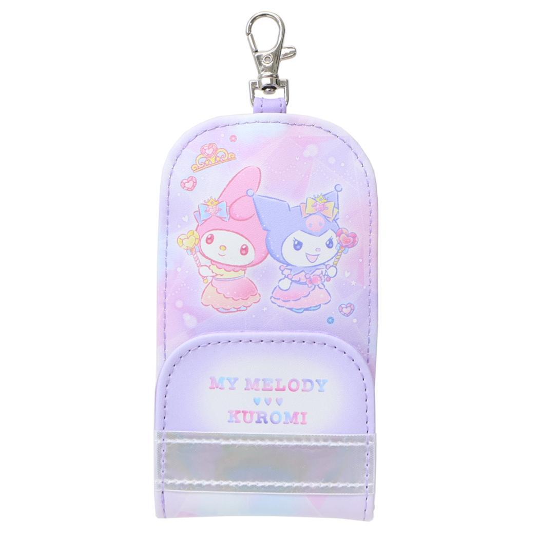 マイメロディ&クロミ 子供用ランドセル キーケース 反射シート付きリールキーカバー キラキラドレス サンリオ カミオジャパン 新学拍卖