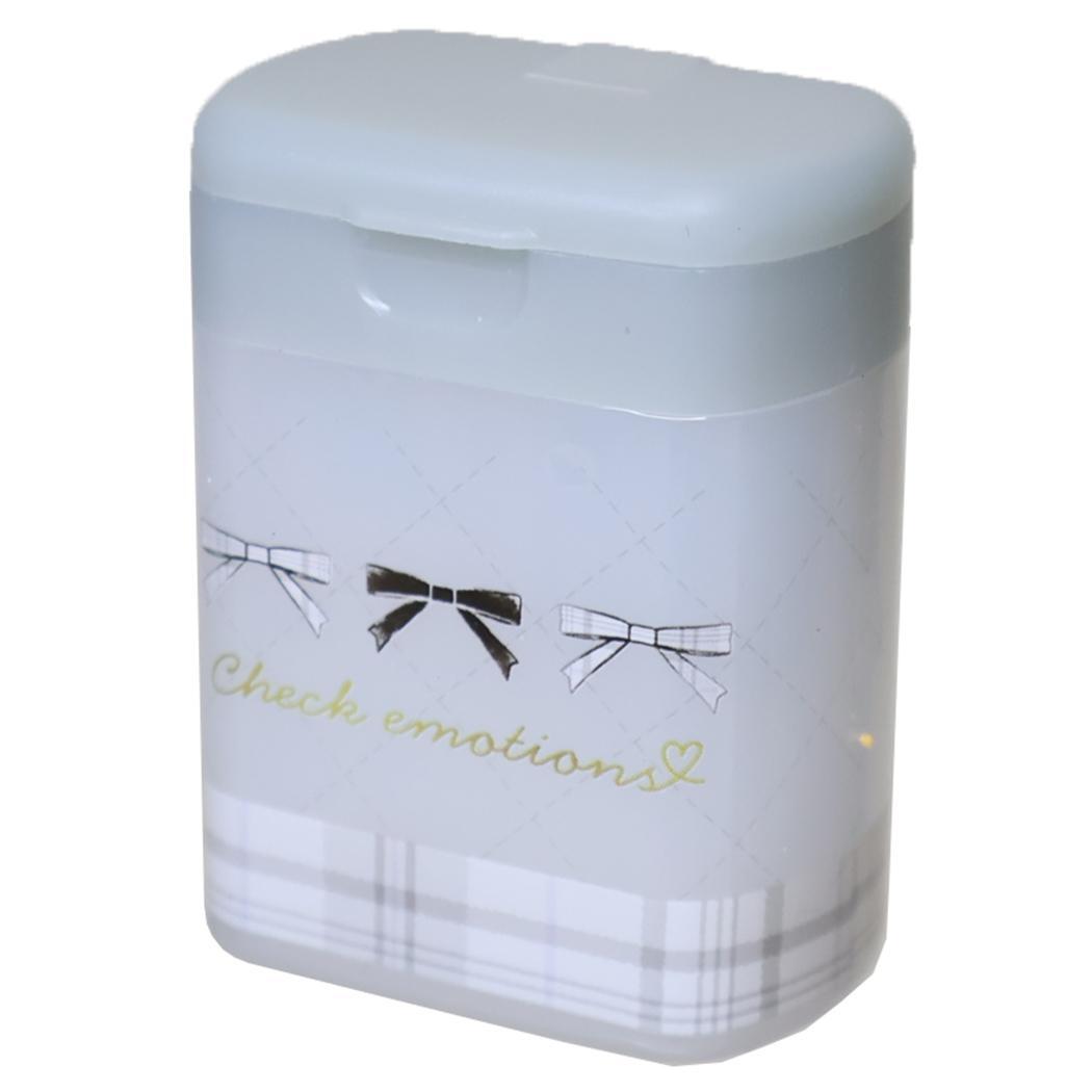 えんぴつ削り ツイン鉛筆削り チェックエモーションズ カミオジャパン 新学期準備文具 かわいい グッズ拍卖