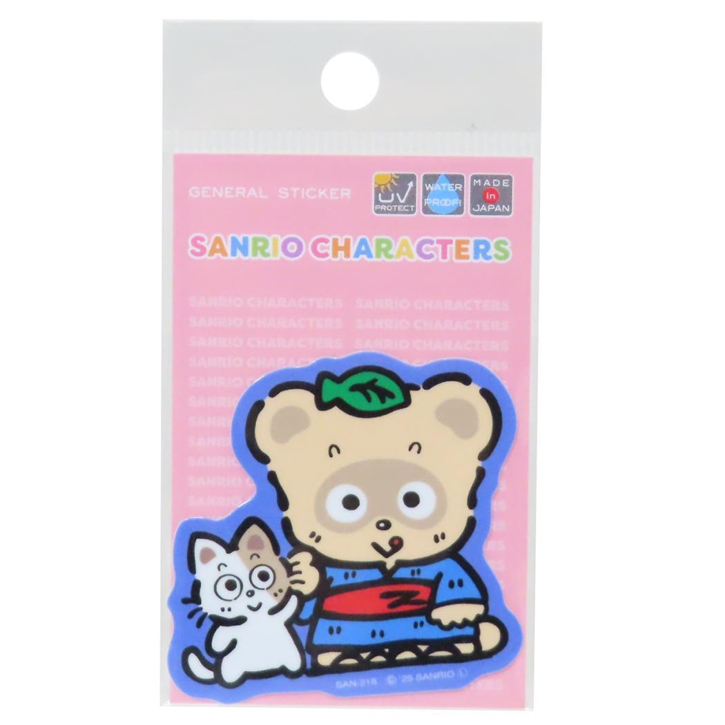 ぽこぽん日記 ビニールシール ダイカットミニステッカー サンリオ ゼネラルステッカー 耐水耐光 デコステッカー 日本製 キャラクタ拍卖