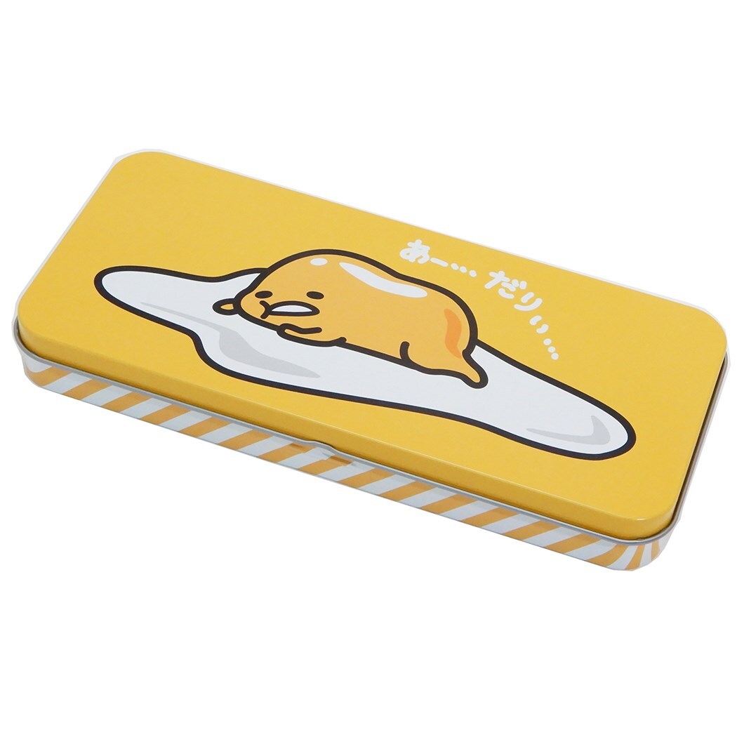 キャラ カンペン ぐでたま 缶 ペンケース サンリオ スタンダード スモールプラネット 新学期 準備 筆箱 グッズ プレゼント 男拍卖