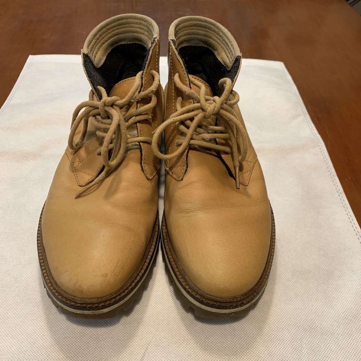 LACOSTEラコステ ショートブーツ メンズサイズUK 7.5 日本26.0cm拍卖