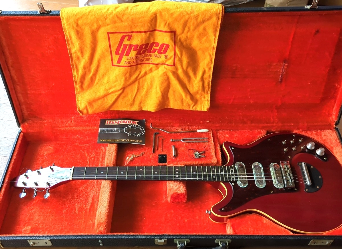 Greco BM-900 Red Special Type 1978年製 フジゲン製 純正ケース付き Brian May モデル グレコ拍卖