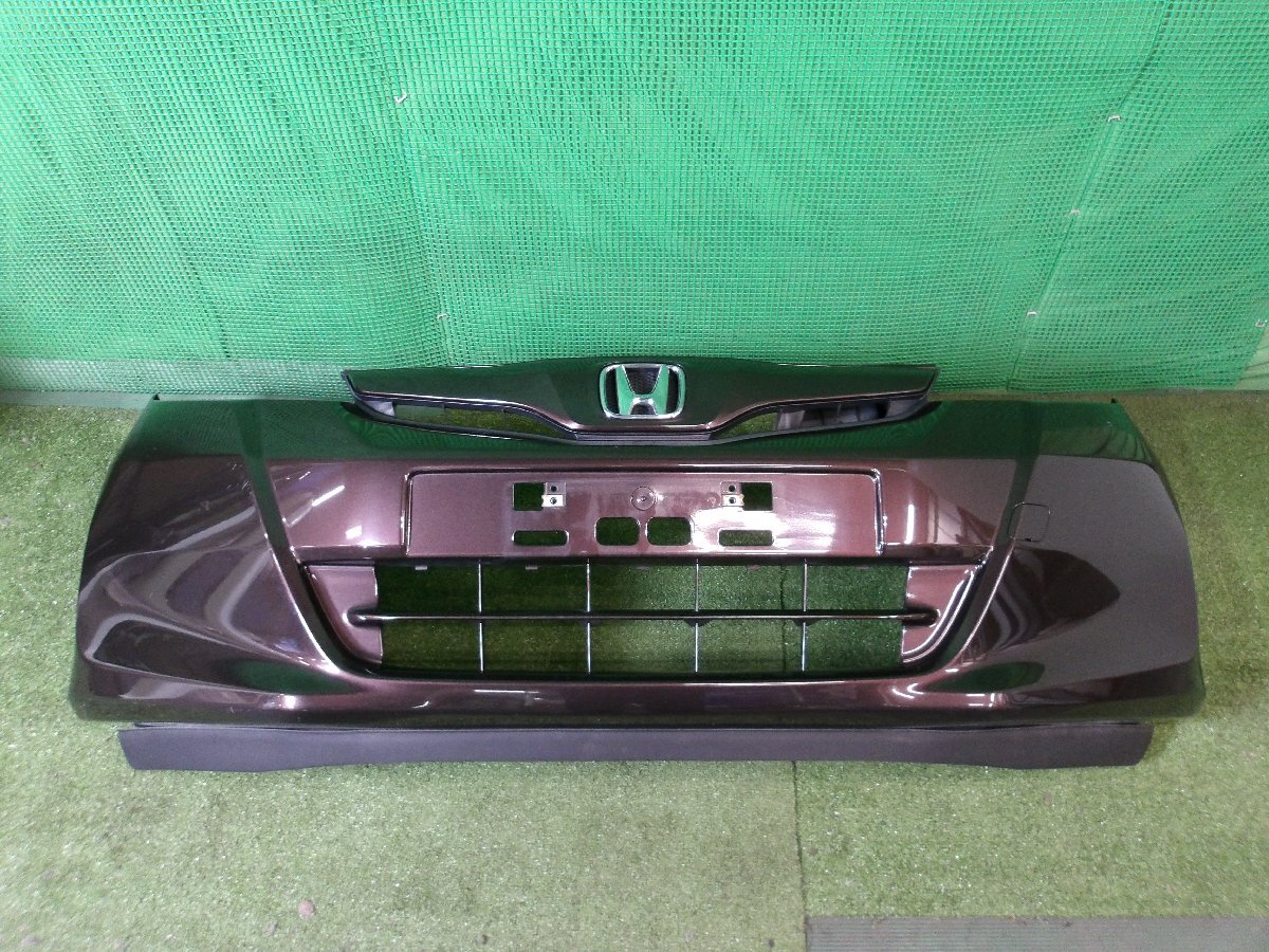 【個人宅発送不可】◇◇ホンダ フィット GE7/GE6 純正 フロントバンパー 71101-TF0X-ZX00 ムラサキ/-YR586P◇◇拍卖
