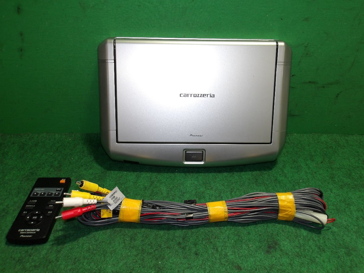 【C】日産 セレナ NC26 フリップダウン ジャンク パイオニア カロッツェリア TVM-FW1020 カプラーツメ折れ 電源OK リモコン付き拍卖