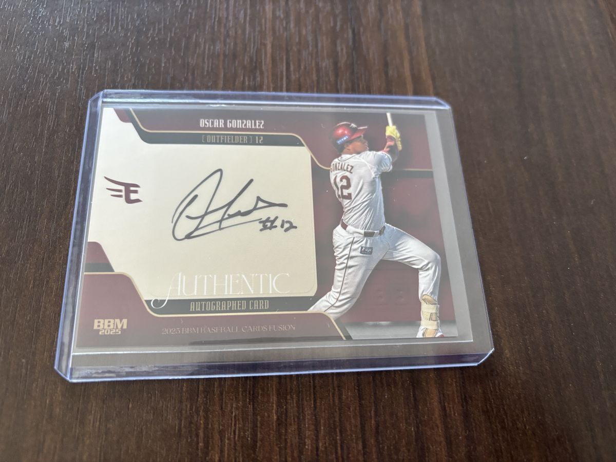 【2025BBM FUSION】 直筆サインカード チームパック版 60枚限定 ゴンザレス 楽天 20/60拍卖