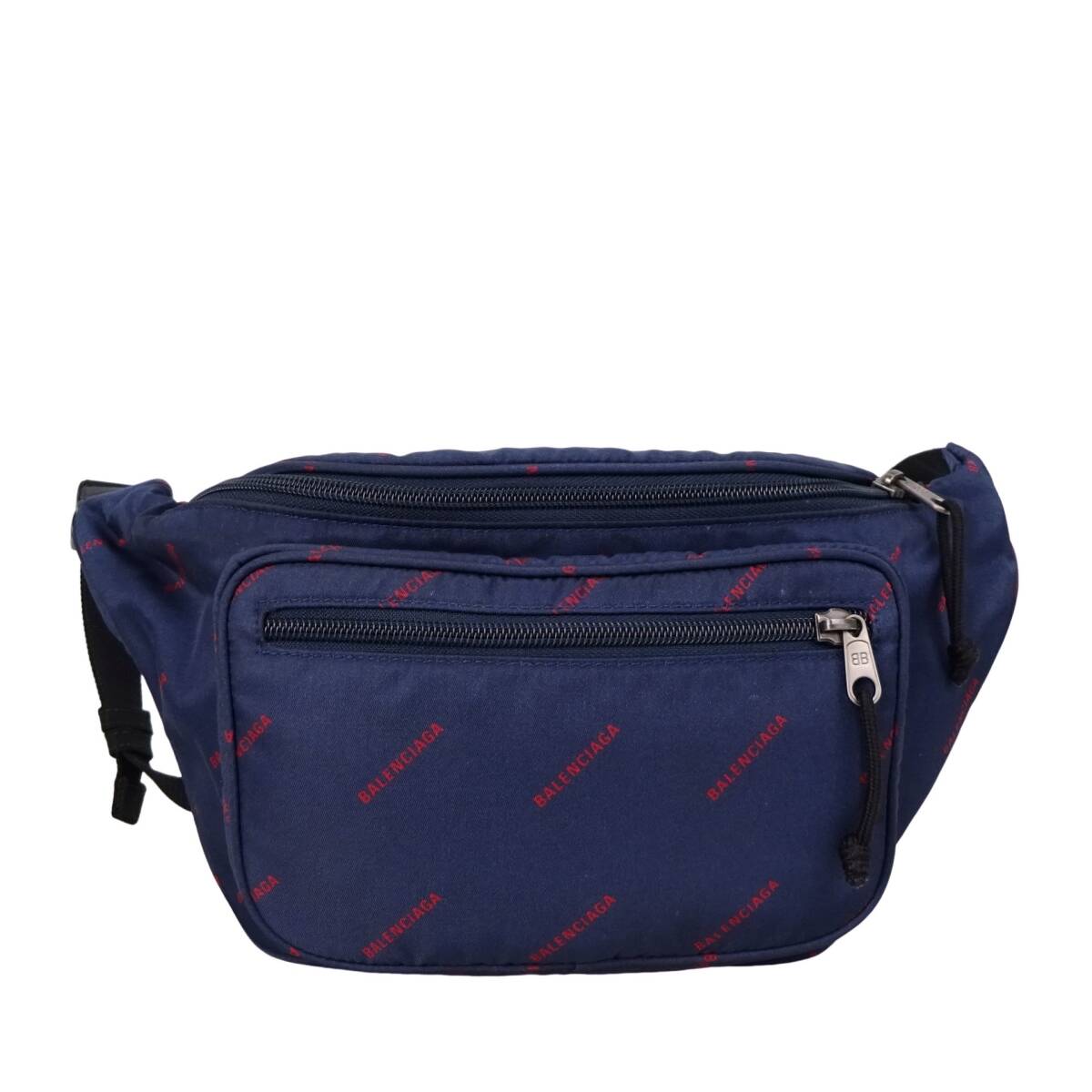 本物 ■バレンシアガ■エクスプローラー ベルトバッグ ネイビー ナイロン 482389 ウエストバッグ ボディバッグ ショルダーバッグ拍卖