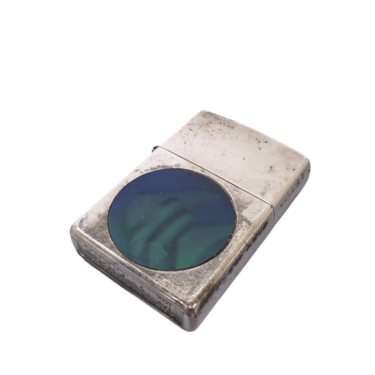 本物■Zippo ジッポー■ライター エンゼルフィッシュ シルバーカラー /969301拍卖