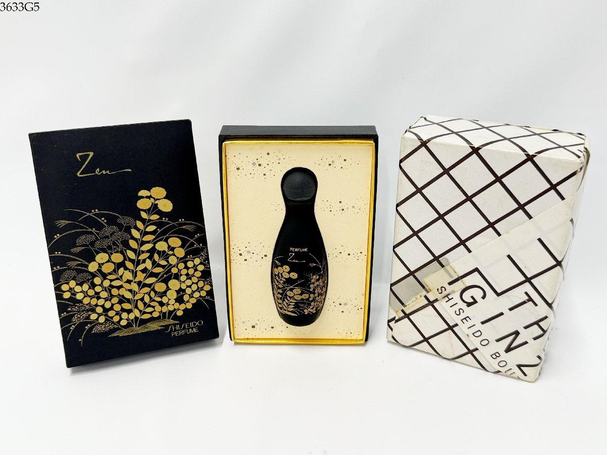 SHISEIDO 資生堂 ZEN 禅 パルファム 14ml 0.47FL.OZ. 他 香水 フレグランス 箱付き 2点 おまとめ 未開封品含む 3633G5-13拍卖