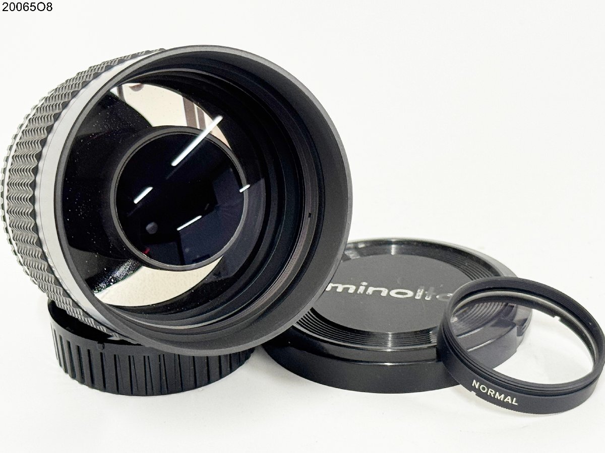 MINOLTA ミノルタ RF ROKKOR 250mm 1:5.6 一眼レフ カメラ ミラーレンズ 単焦点 反射望遠レンズ 20065O8-12拍卖