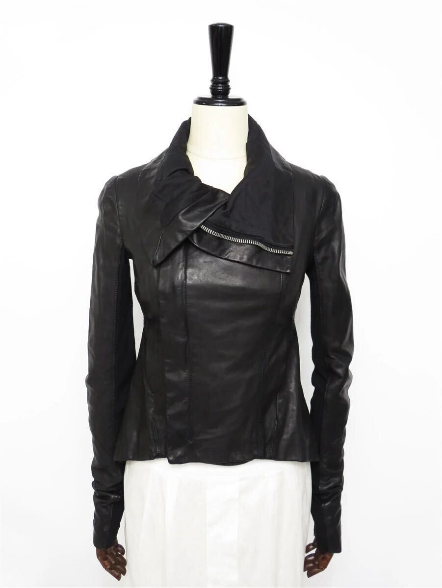70706 Rick Owens / リックオウエンス 燕尾 バイカージャケット拍卖