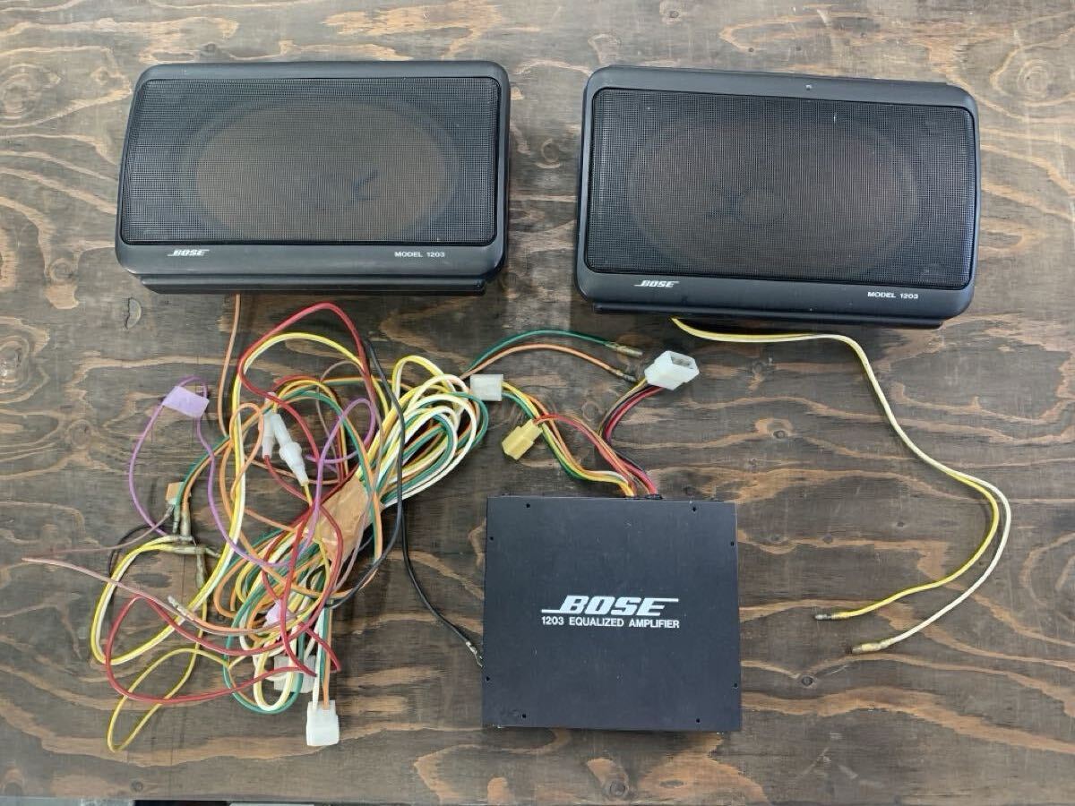 BOSE スピーカー 1203EA 1203SP EQUALIZED AMPLIFIER アンプ イコライザ 拍卖
