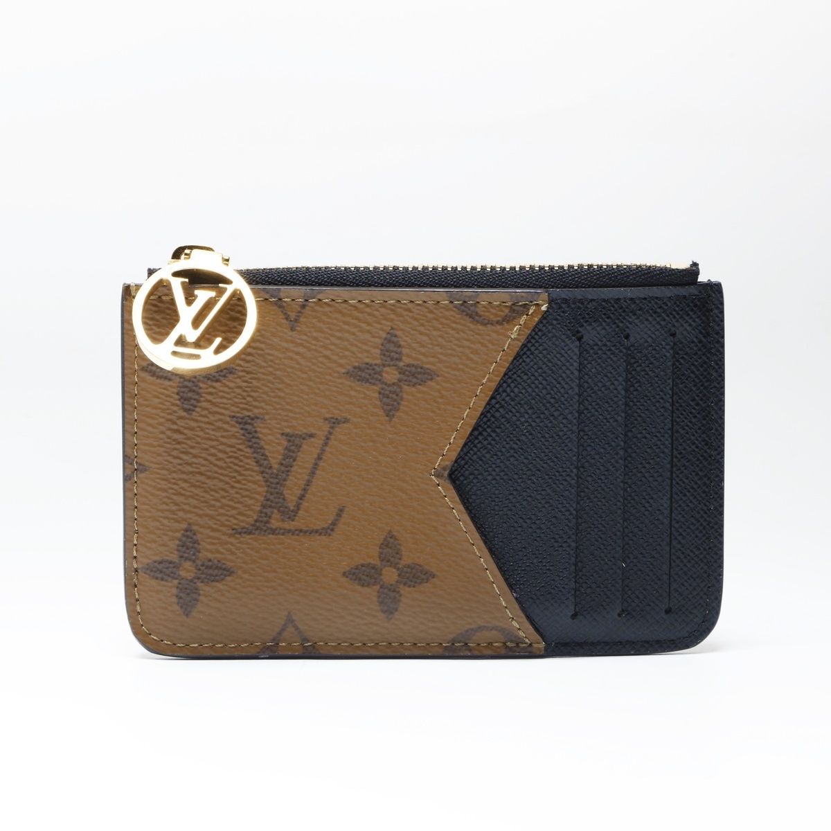 ルイ・ヴィトン LOUIS VUITTON コインケース ポルト カルト ロミー モノグラム リバース ブラウン拍卖