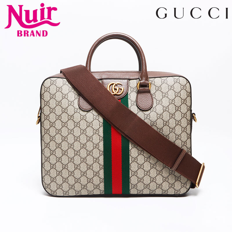 グッチ GUCCI ショルダーバッグ オフィディア GGスプリーム ブラウン拍卖